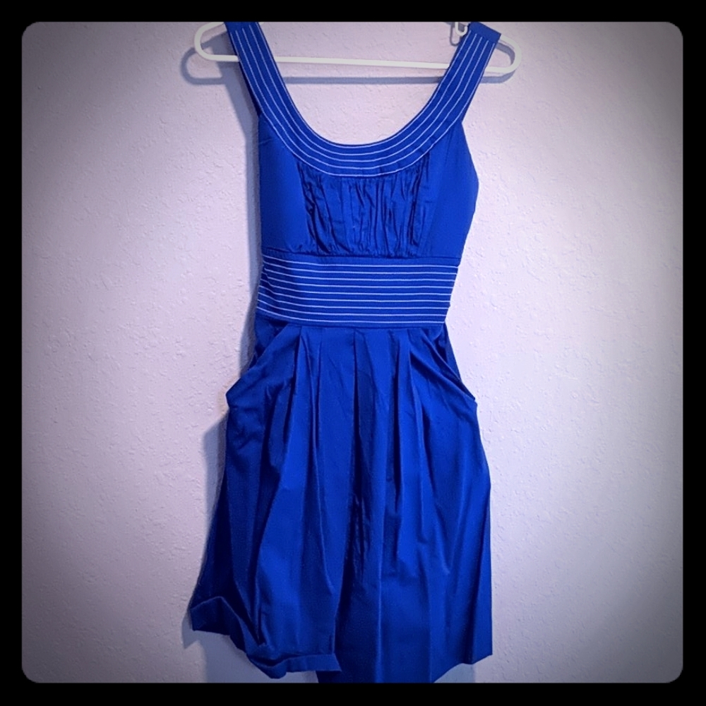 Blue summer dress